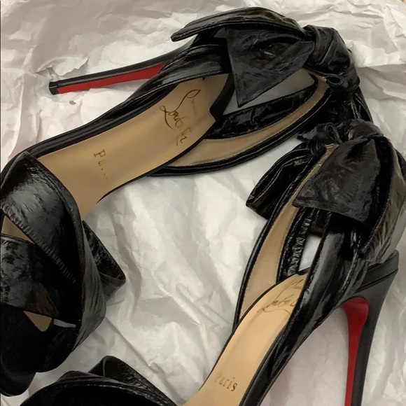 Christian Louboutin Eel Skin 36.5 - Picture 9 of 12
